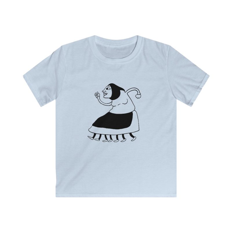 Camiseta infantil Softstyle - Azul claro - Camiseta «Jaia Corema»