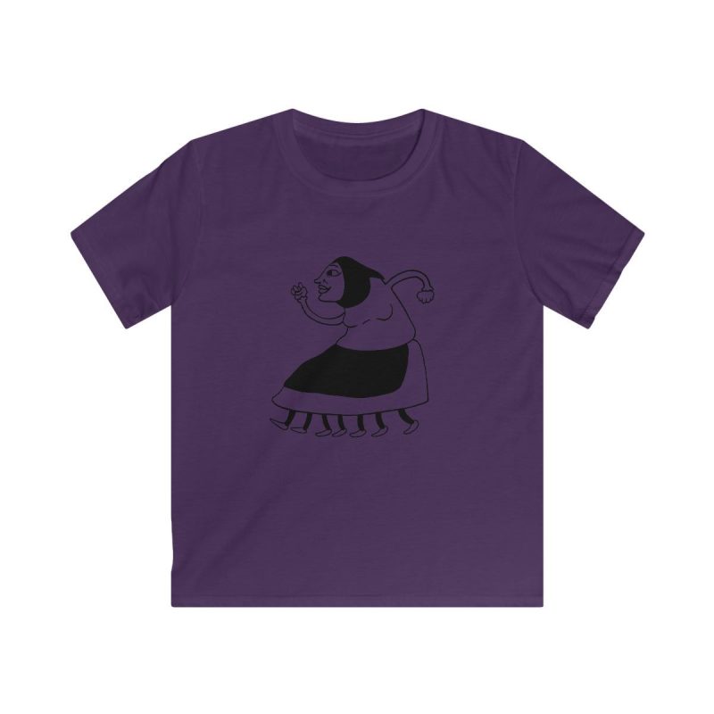 Camiseta infantil Softstyle - Morado - Camiseta «Jaia Corema»