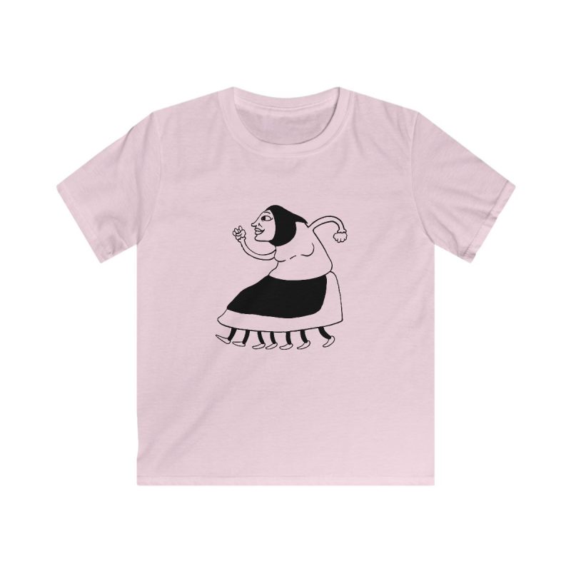 Camiseta infantil Softstyle - Rosa claro - Camiseta «Jaia Corema»