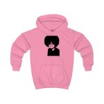 Sudadera con capucha infantil - Rosa algodon de azucar - Estufat