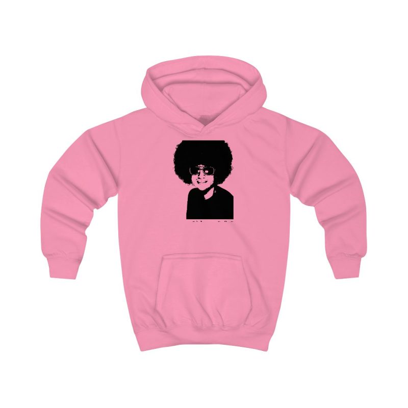 Sudadera con capucha infantil - Rosa algodon de azucar - Estufat