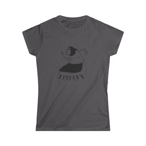 Camiseta mujer Softstyle - Gris marengo - Camiseta «Jaia Corema»