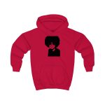Sudadera con capucha infantil - Rojo fuego - Estufat