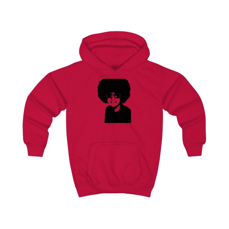 Sudadera con capucha infantil - Rojo fuego - Estufat