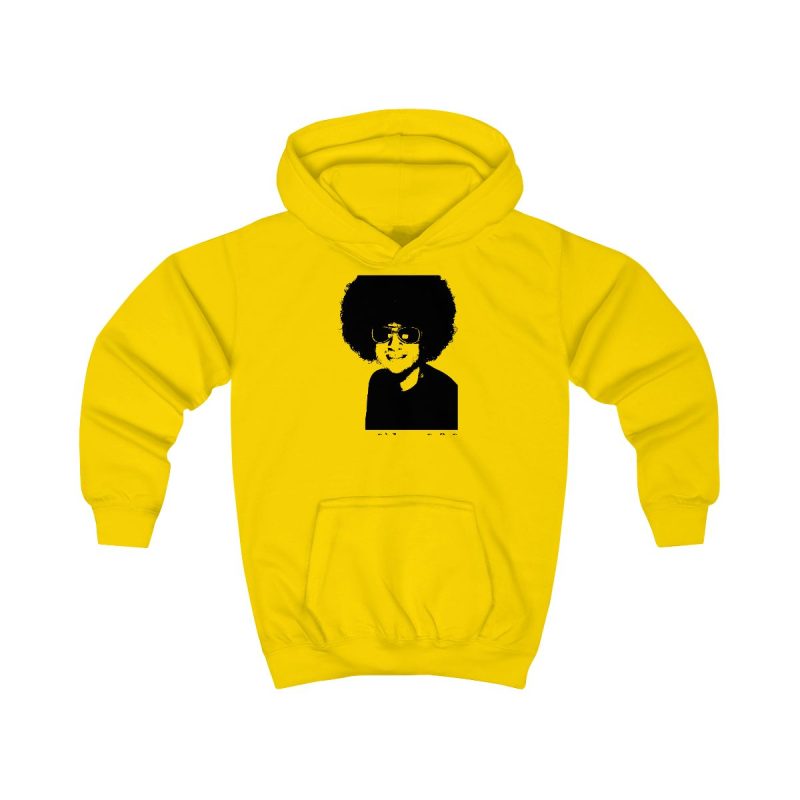 Sudadera con capucha infantil - Amarillo sol - Estufat