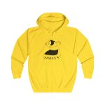 Sudadera con capucha y cremallera - Amarillo sol - Camiseta «Jaia Corema» Sudadera con capucha y cremallera - Amarillo sol - Camiseta «Jaia Corema»