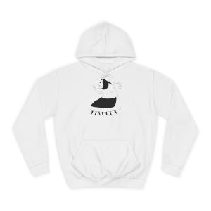 Sudadera universitaria - Blanco artico - Camiseta «Jaia Corema»