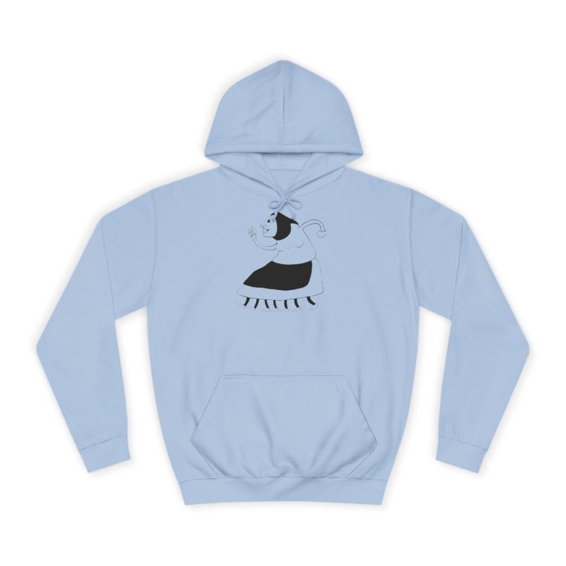 Sudadera universitaria - Azul cielo - Camiseta «Jaia Corema»