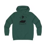 Sudadera universitaria mujer - Verde botella - Camiseta «Jaia Corema» Sudadera universitaria mujer - Verde botella - Camiseta «Jaia Corema»