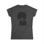 Camiseta mujer Softstyle - Gris oscuro jaspeado - Estufat
