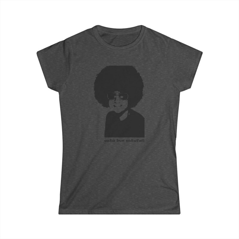 Camiseta mujer Softstyle - Gris oscuro jaspeado - Estufat