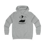 Sudadera universitaria mujer - Gris jaspeado claro - Camiseta «Jaia Corema» Sudadera universitaria mujer - Gris jaspeado claro - Camiseta «Jaia Corema»