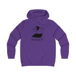 Sudadera universitaria mujer - Morado - Camiseta «Jaia Corema» Sudadera universitaria mujer - Morado - Camiseta «Jaia Corema»
