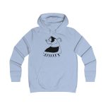 Sudadera universitaria mujer - Azul cielo - Camiseta «Jaia Corema» Sudadera universitaria mujer - Azul cielo - Camiseta «Jaia Corema»