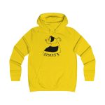 Sudadera universitaria mujer - Amarillo sol - Camiseta «Jaia Corema» Sudadera universitaria mujer - Amarillo sol - Camiseta «Jaia Corema»