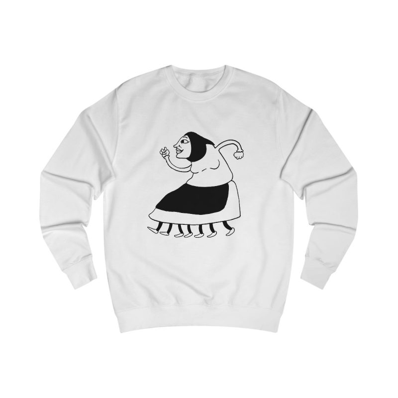 Sudadera clasica - Blanco artico - Camiseta «Jaia Corema» Sudadera clasica - Blanco artico - Camiseta «Jaia Corema»