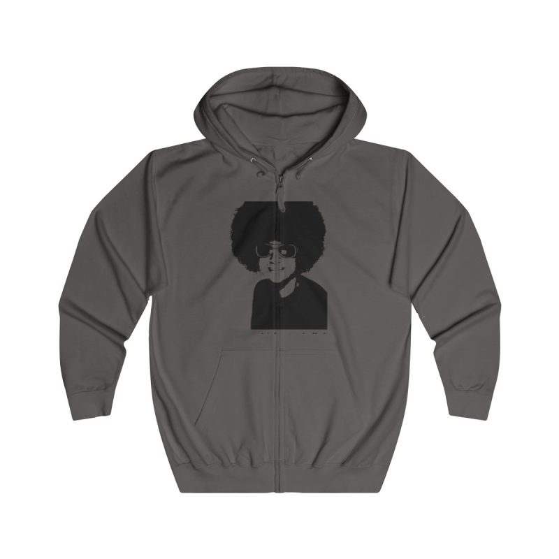 Sudadera con capucha y cremallera - Gris acero - Estufat