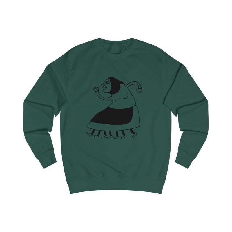 Sudadera clasica - Verde botella - Camiseta «Jaia Corema»