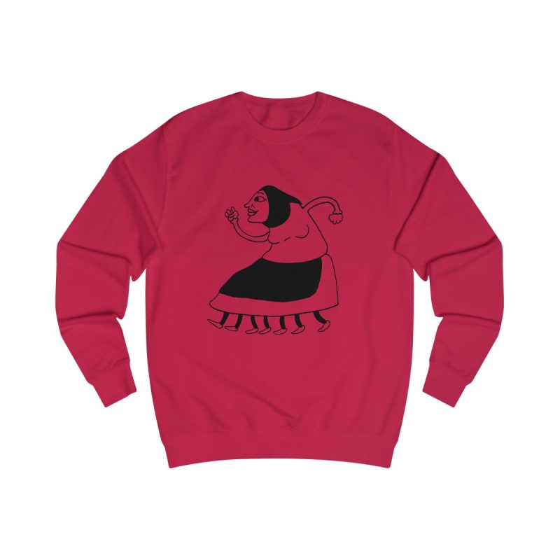 Sudadera clasica - Rojo fuego - Camiseta «Jaia Corema»