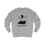 Sudadera clasica - Gris jaspeado claro - Camiseta «Jaia Corema» Sudadera clasica - Gris jaspeado claro - Camiseta «Jaia Corema»