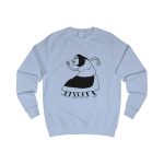 Sudadera clasica - Azul cielo - Camiseta «Jaia Corema» Sudadera clasica - Azul cielo - Camiseta «Jaia Corema»