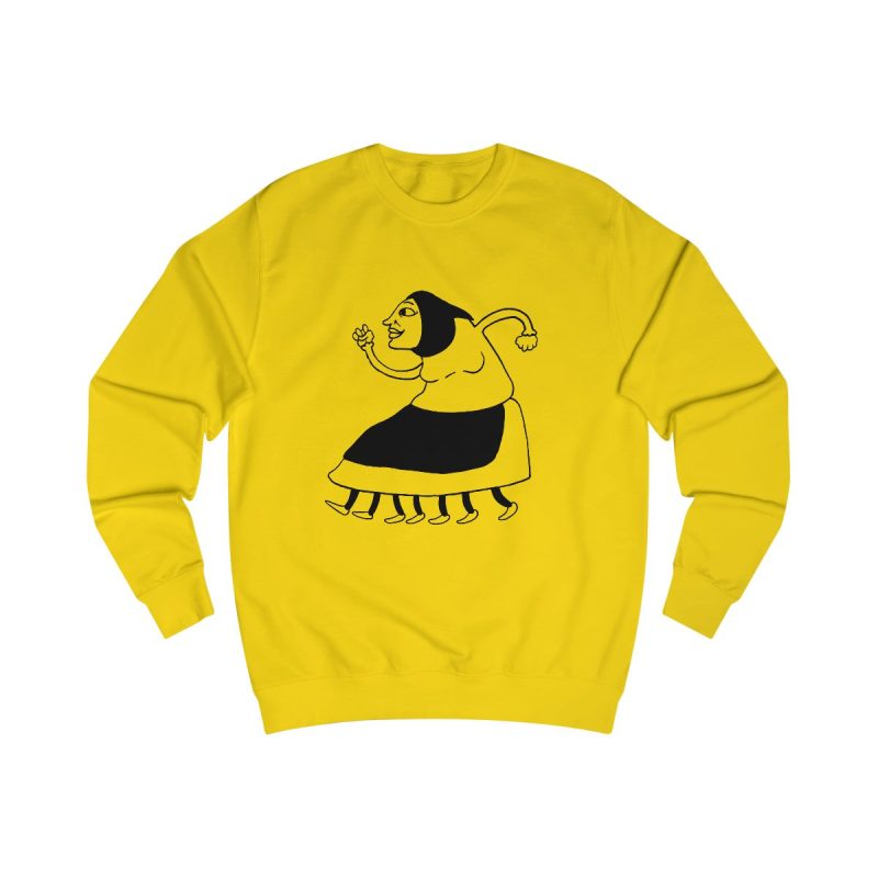 Sudadera clasica - Amarillo sol - Camiseta «Jaia Corema»