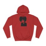 Sudadera universitaria - Rojo fuego - Estufat