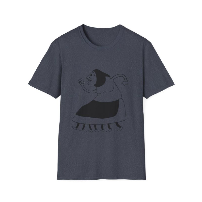 Camiseta Softstyle - Azul marino jaspeado - Camiseta «Jaia Corema»
