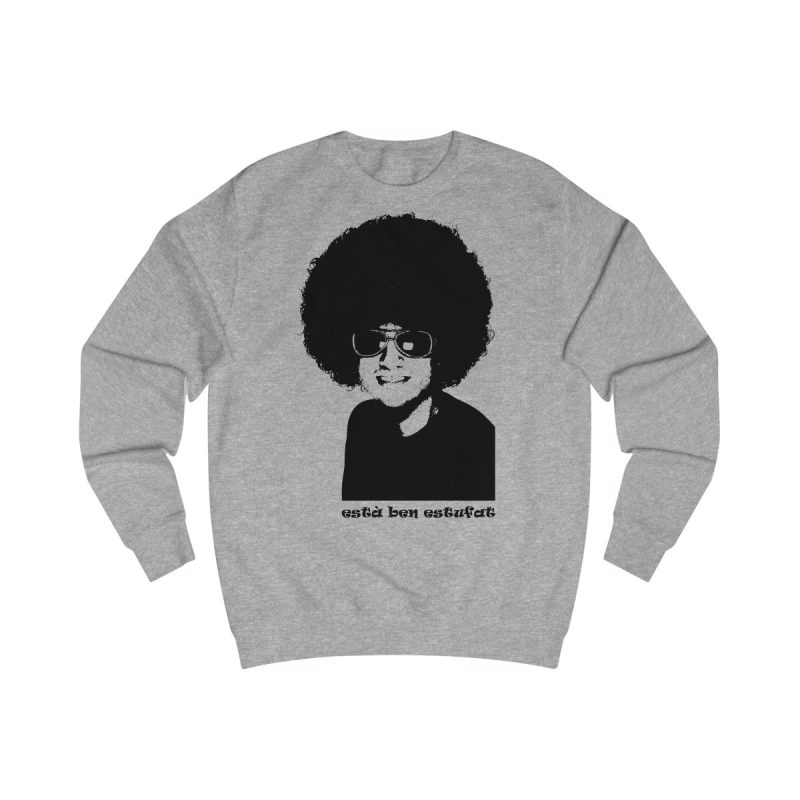Sudadera clasica - Gris jaspeado claro - Estufat