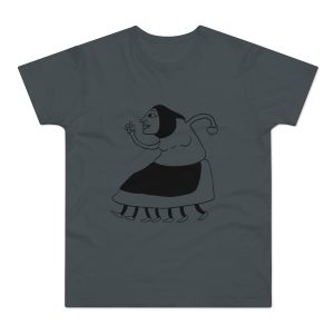 Camiseta hombre punto liso - Gris oscuro - Camiseta «Jaia Corema»