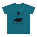 Camiseta hombre punto liso - Azul diva - Camiseta «Jaia Corema»