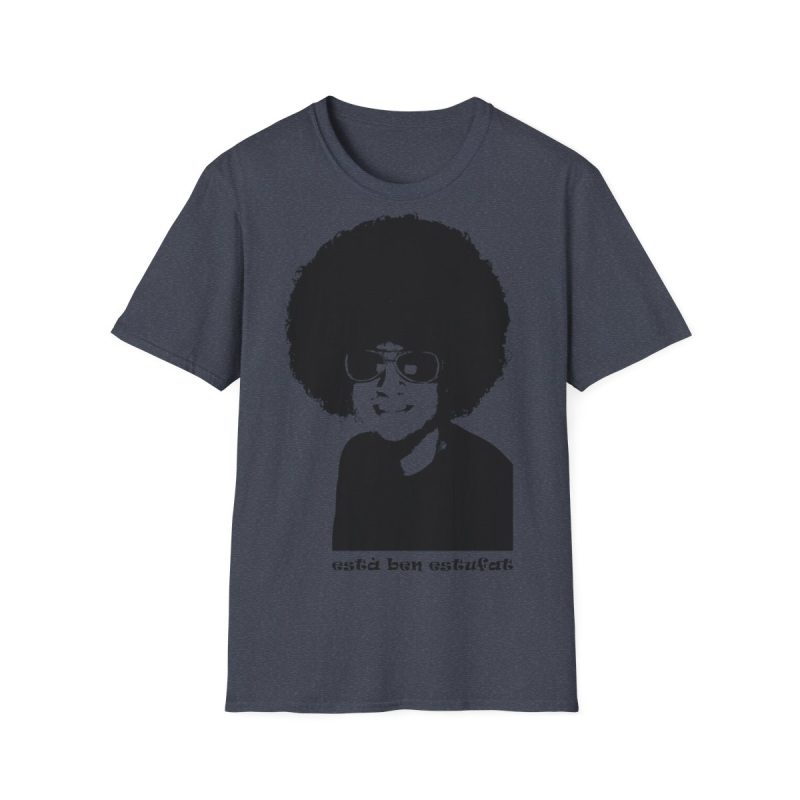 Camiseta Softstyle - Azul marino jaspeado - Estufat