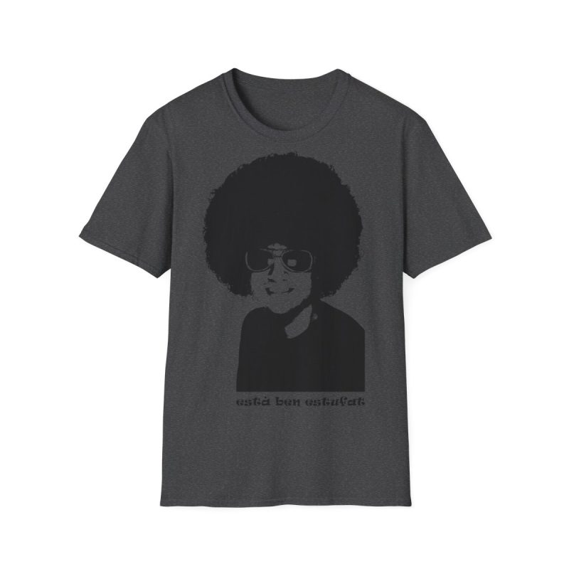 Camiseta Softstyle - Gris oscuro jaspeado - Estufat
