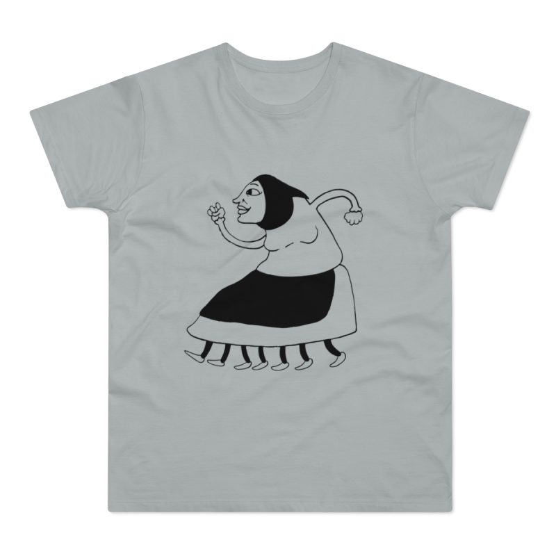 Camiseta hombre punto liso - Gris Pacifico - Camiseta «Jaia Corema»