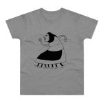 Camiseta hombre punto liso - Gris deportivo jaspeado - Camiseta «Jaia Corema»