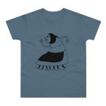 Camiseta hombre punto liso - Azul piedra - Camiseta «Jaia Corema»