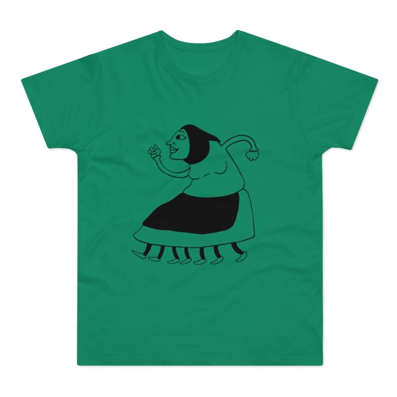 Camiseta hombre punto liso - Verde Kelly - Camiseta «Jaia Corema»