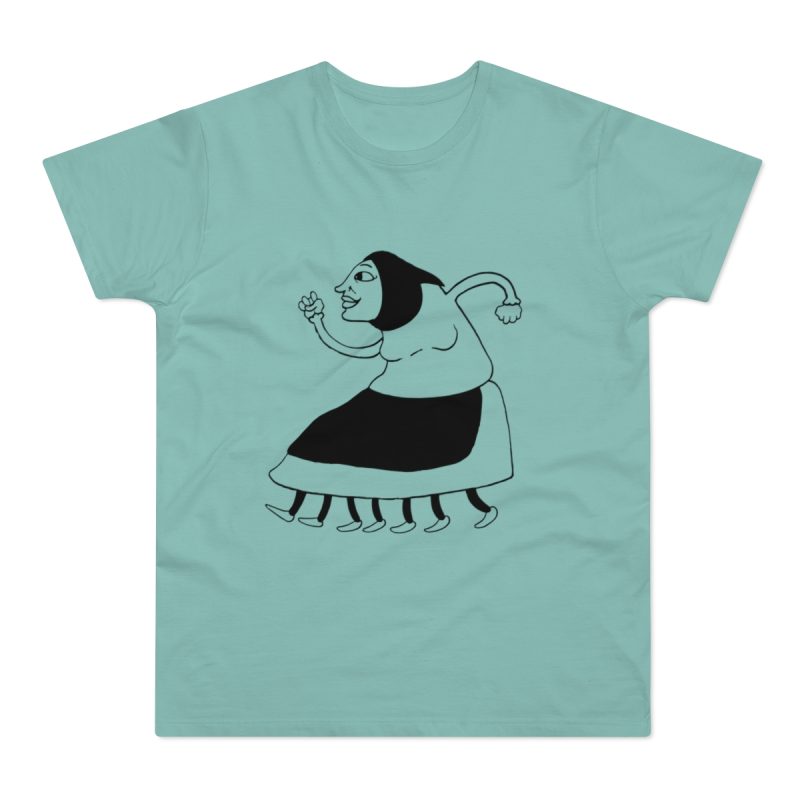 Camiseta hombre punto liso - Verde menta - Camiseta «Jaia Corema»
