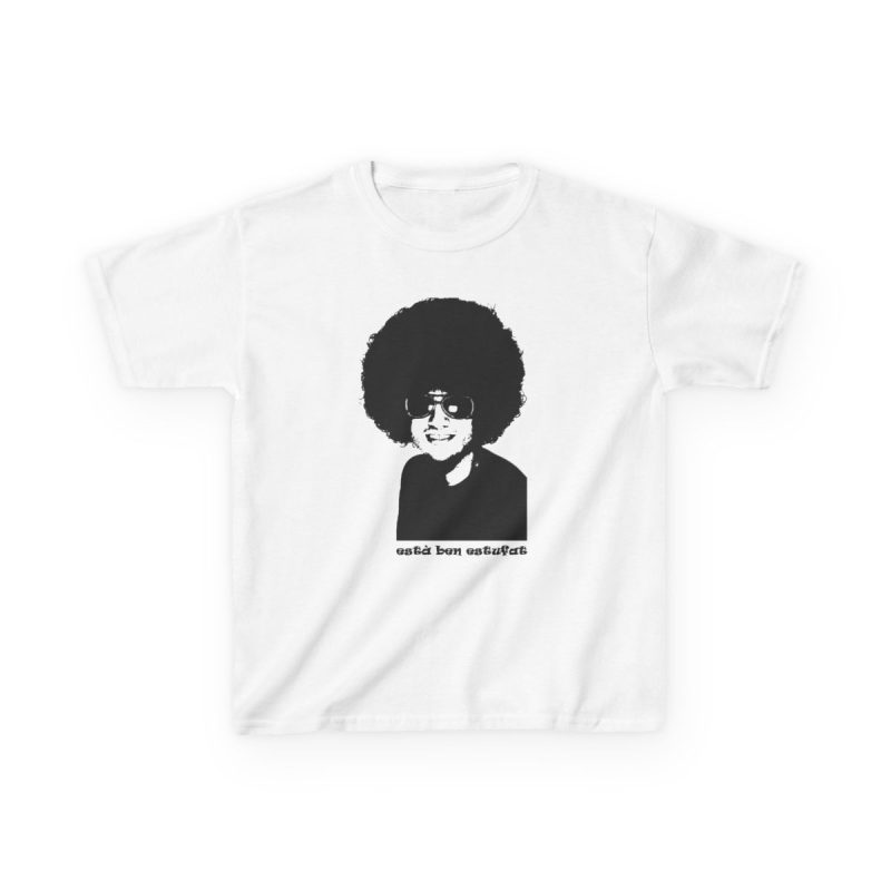 Camiseta infantil algodon grueso - Blanco - Estufat