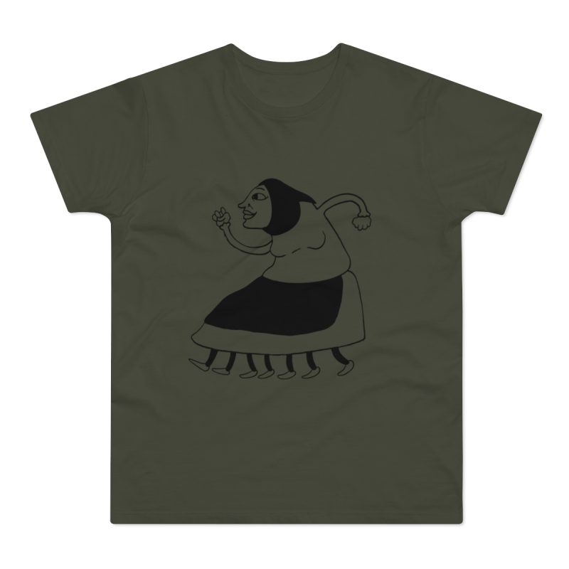 Camiseta hombre punto liso - Caqui urbano - Camiseta «Jaia Corema»