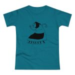 Camiseta mujer punto liso - Azul diva - Camiseta «Jaia Corema»