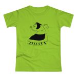 Camiseta mujer punto liso - Verde orquidea - Camiseta «Jaia Corema»