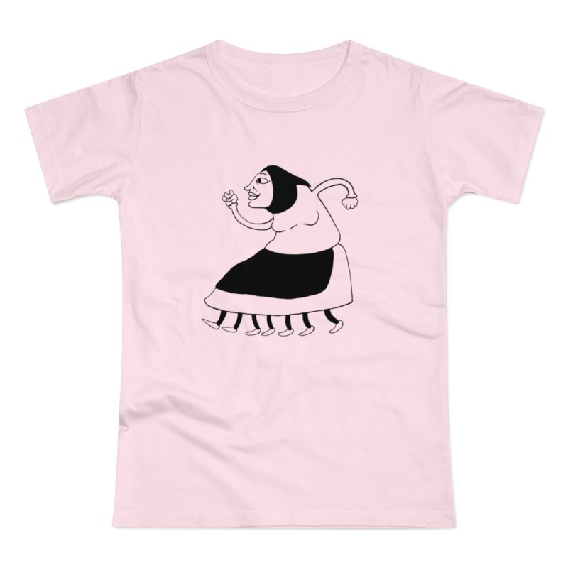 Camiseta mujer punto liso - Rosa orquidea - Camiseta «Jaia Corema»
