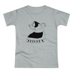 Camiseta mujer punto liso - Gris Pacifico - Camiseta «Jaia Corema»