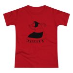 Camiseta mujer punto liso - Rojo - Camiseta «Jaia Corema»