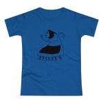 Camiseta mujer punto liso - Azul royal intenso - Camiseta «Jaia Corema»