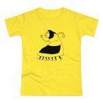 Camiseta mujer punto liso - Amarillo solar - Camiseta «Jaia Corema»