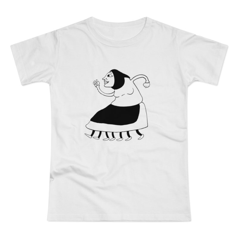 Camiseta mujer punto liso - Blanco - Camiseta «Jaia Corema»