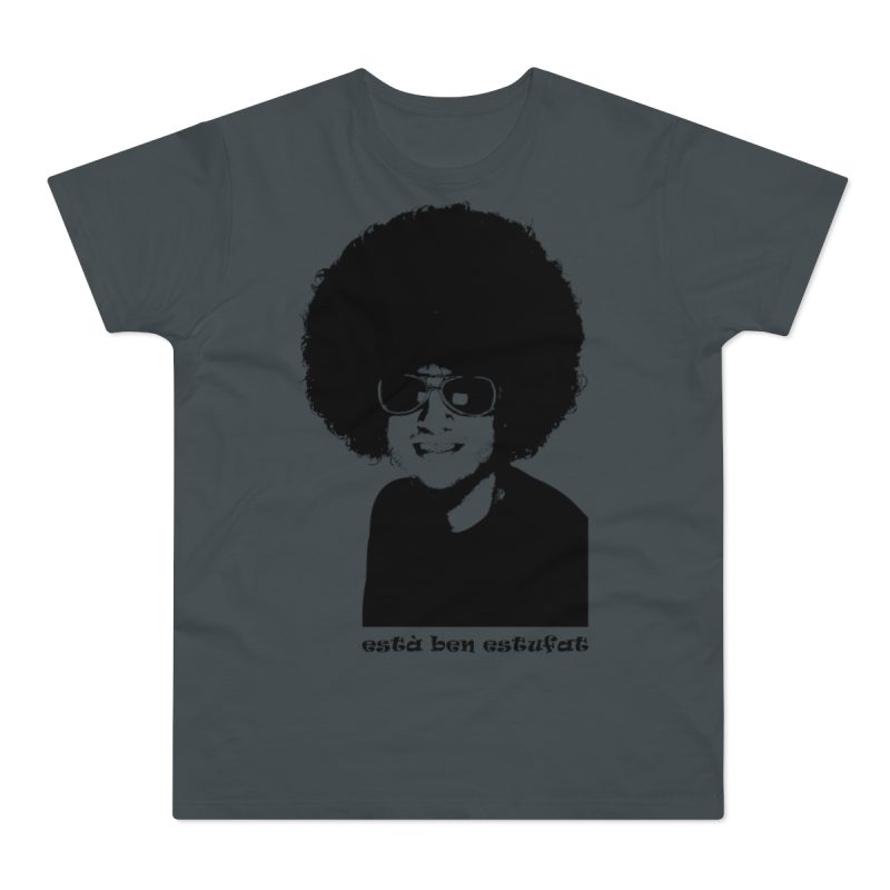 Camiseta hombre punto liso - Gris oscuro - Estufat Camiseta hombre punto liso - Gris oscuro - Estufat