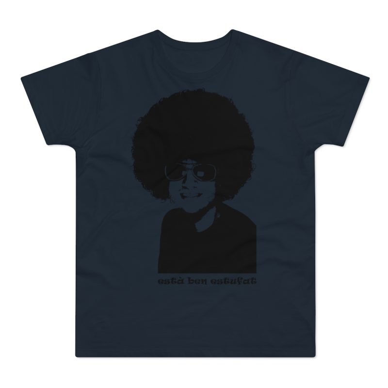 Camiseta hombre punto liso - Azul marino - Estufat